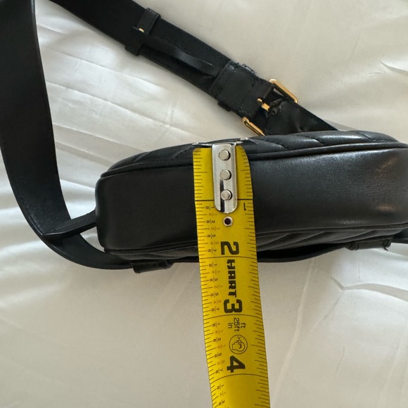 Black Leather Belt Bag - Picture 9 of 9